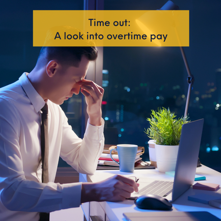 Time out: A look into overtime pay | DivinaLaw