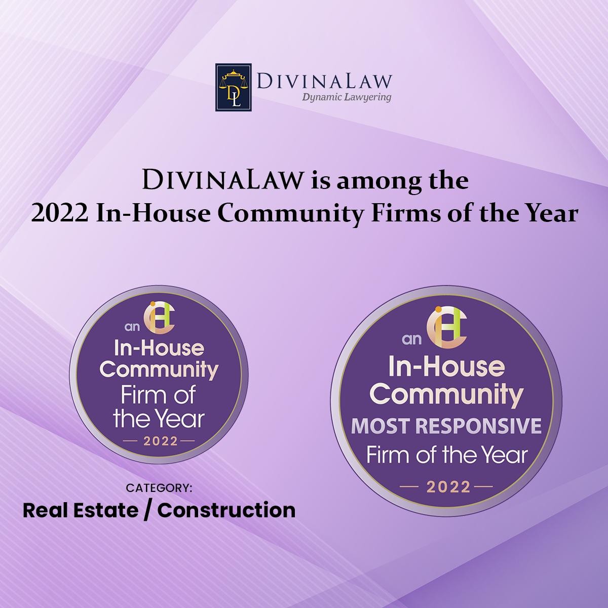 DivinaLaw Is Among Outstanding Law Firms In PH And Asia | DivinaLaw